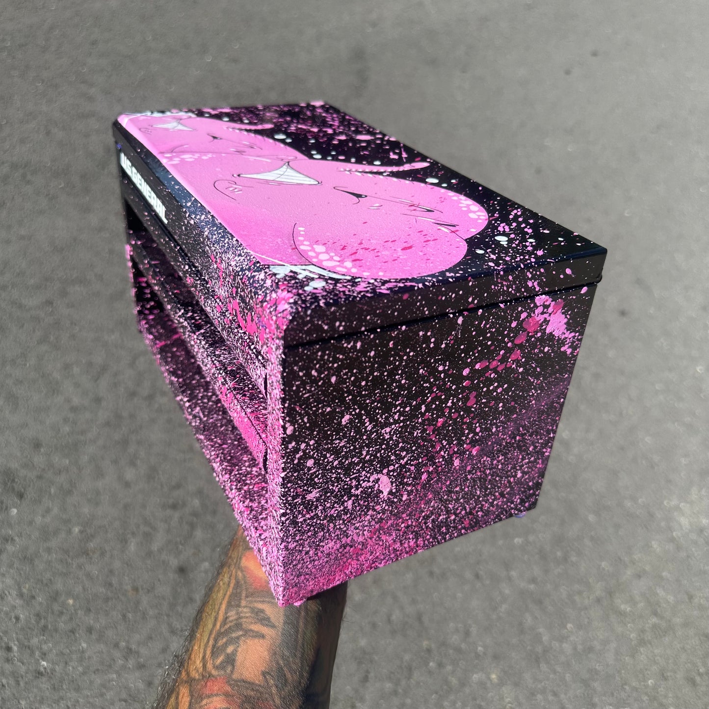 #0 Charlie Custom Black Tool box!