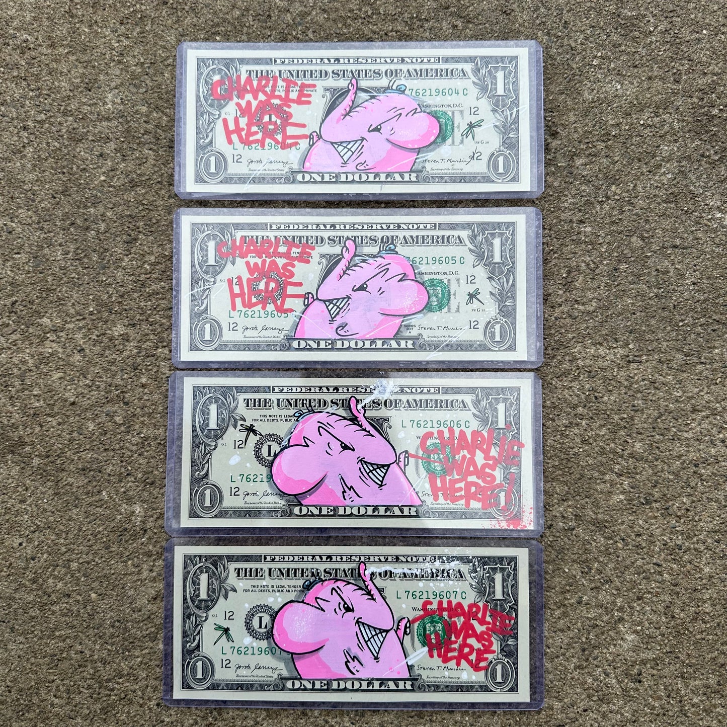 Charlie Was Here Funny Money