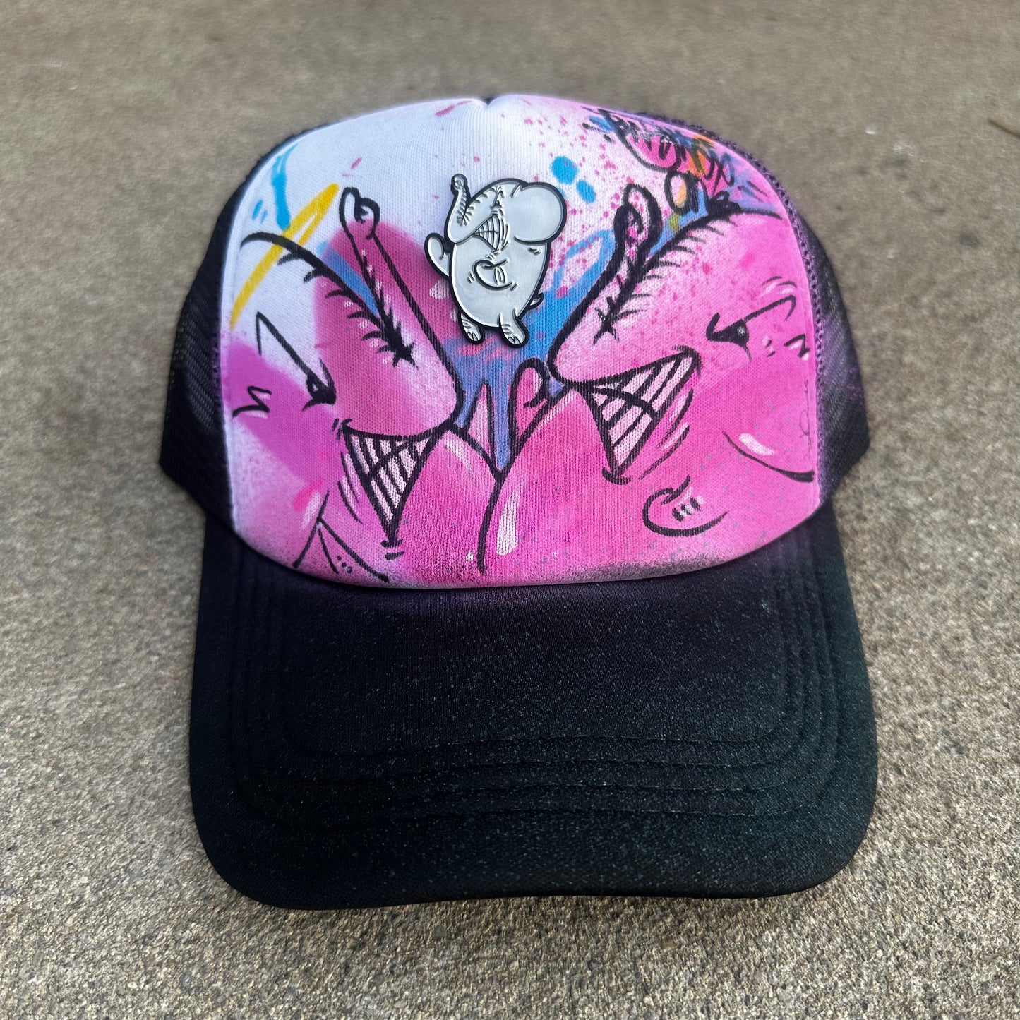 #0 Charlie custom trucker hats