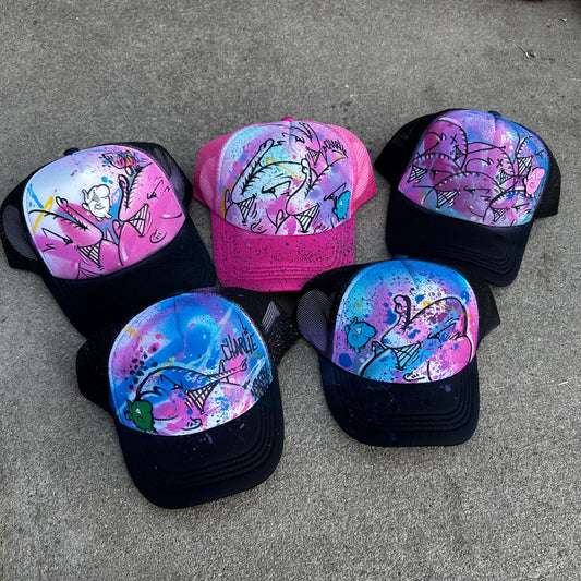 #0 Charlie custom trucker hats